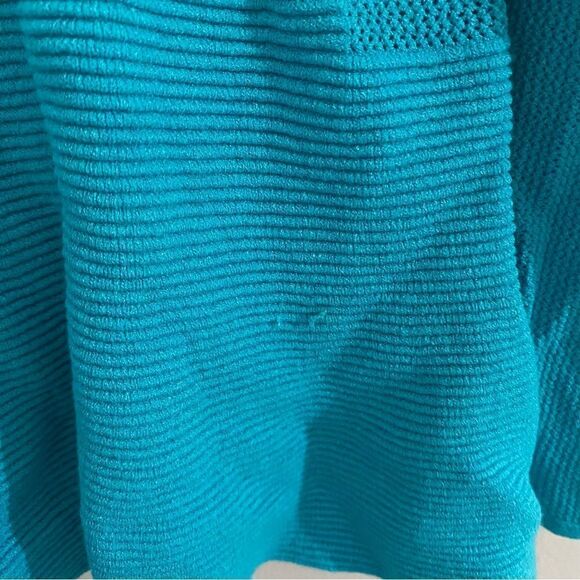 Bar 3 Women’s Round Neck Long Sleeve Vertical Ribbed Top XL - Picture 4 of 6